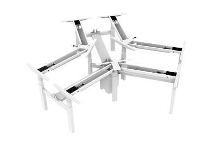 Električna miza z nastavljivo višino DS9 / 120 ° Multi-Station
