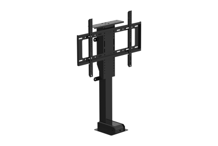 Skrito stojalo za TV z enim motorjem