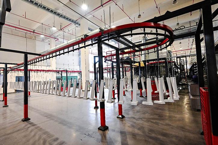 Center za prašno barvanje