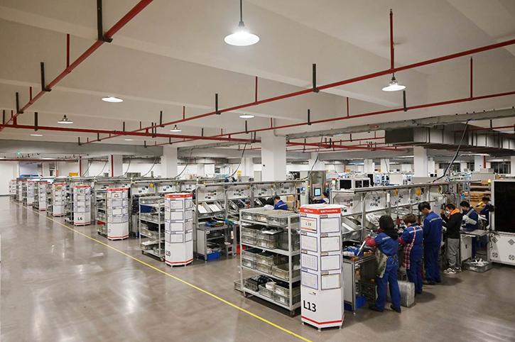 7. Linija za končno montažo aktuatorja